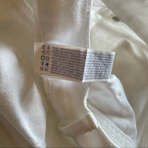 Distressed White Mom Jeans - Picture 12 of 12